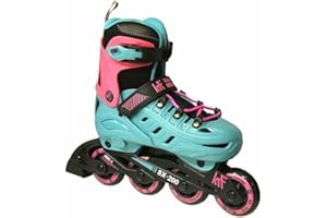 KRF The New Urban Concept KRF Patin FRS SX-200 Rosa/Azul, Adultos Unisex, S (31-34)
