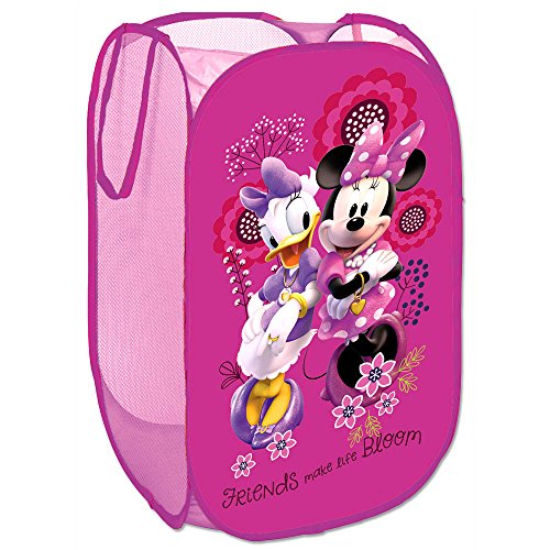 Disney Wäschebox - Spielzeugkorb - Pop-Up Aufbewahrungskorb mit Motivauswahl (Minnie Mouse)