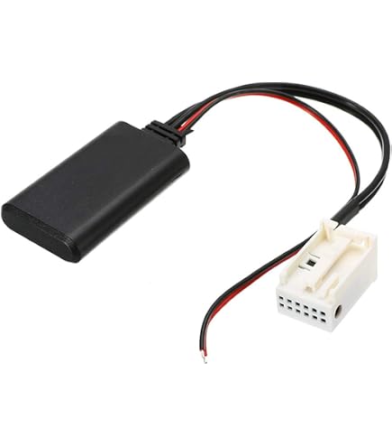 Adattatore Bluetooth AUX Per Mercedes COMAND 2.0: Cavo Per W211, W208, W203 E Classe C (Modulo 4.0)