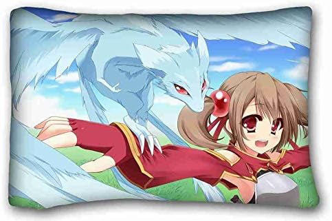 Generic Personalized ( Anime Sword Art Online ) Pillowcase Standard Size 20"X30" Design Pillow Case Cover suitable for Twin-bed PC-Red-45520