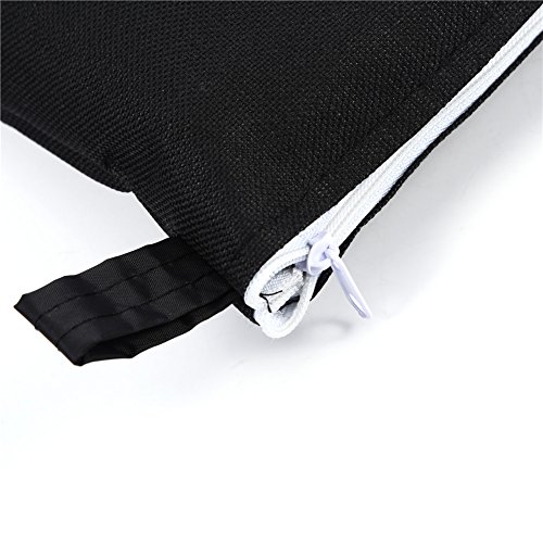 Kugelgrill Abdeckung abdeckhaube, wasserdichte Abdeckung Haube Grill Schutzhülle 58*77cm schwarz mit einer Nylontasche - 4