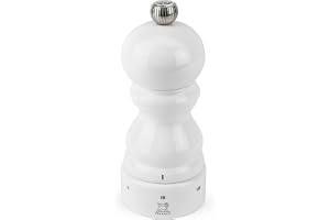 PEUGEOT – Paris u'Select 12 cm saltkvarn – 6 fördefinierade inställningar för saltkvarn – pulveriserad saltinnovation, zirkon