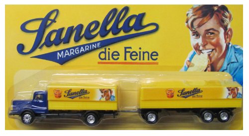 Preisvergleich Produktbild Sanella Nr. - Sanella Margarine die Feine - MAN Büssing 8000 - Hängerzug Oldie