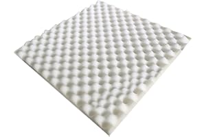 Dairyshop High-density 50x50x3cm Egg Sound Absorption Soundproof Studio Foam Panel Tile (White)