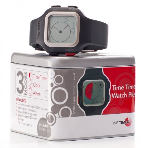 Time Timer Armbanduhr Erwachsene Dunkelgrau / Anthrazit