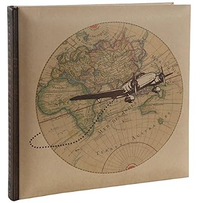 Santex 4808-25 Voyage Livre d'Or Plastique Naturel 24,3 x 24,9 x 2,3 cm