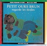 Petit ours brun regarde les étoiles