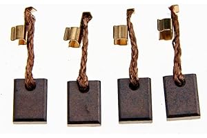 UFELICE Carbon Brushes Suitable for Makita CB-440 CB440 DDF482 194427-5 DHP456 DHP458 DTD146 BDF446 BHP454 BHP456 Power Tools Electric Tools Motor Brushes 4 Pieces