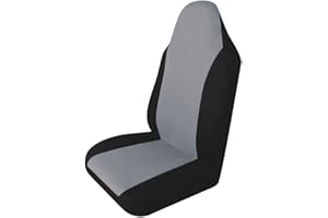 DemiawakingIT Coprisedile Universale Auto Coprisedile Anteriore Protezione per Sedili Auto (Grigio)