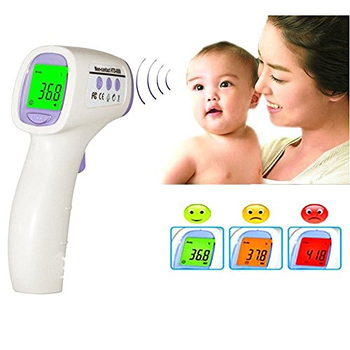 Baby Thermometer, SuperStore_Electronics(TM) Non Contact, Infrared, Digital Thermometer - Forehead Body Temperature Accurate Reading for Baby, Children, Adults (Non-Contact Digital Infrared Thermometer)