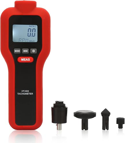 Extech 461950 Panel Mount Tachometer - RPM Measurement Tool 5 To 99,990 RPM