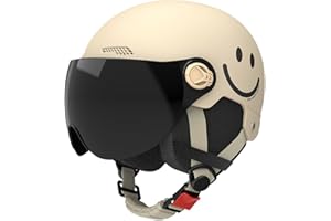 AOOPOO Casque Trottinette Electrique Adulte, Casque Vélo Électrique avec Visière, Demi-Casque Haute Protection Unisexe Casques de Cyclisme, pour Vélo, Trottinette, Skateboard, Motos, pour Homme Femme