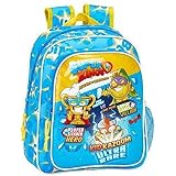 Mochila Escolar de SuperZings Oficial, 320x140x420mm : Amazon.es: Moda