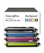 Produktbild 4er Spar-Set Toner kompatibel Ersetzt Brother TN-242 und TN-246 BK C M Y für Brother HL-3152-CDW HL-3142-CW HL-3172-CDW DCP-9022-CDW MFC-9142-CDN MFC-9332-CDW MFC-9342-CDW DCP-9017-CDW Farben: 1x Schwarz, 1x Cyan, 1x Magenta, 1x Gelb; Schwarz 2.500 Seiten, Farbe je 2.200 Seiten