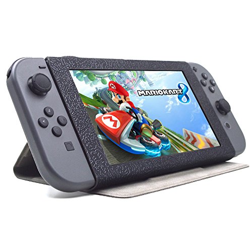 iitrust Étui de Protection pour Nintendo Switch Coque, Protection Premium en Cuir PU, Léger et Anti-Rayure, Etui Housse Protectif Fonction de Support pour Support Nintendo Switch [Video Game]