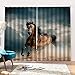 Produktbild Garciadia Cartoon Running Steed Blackout 3D Fenster Vorhang Tier Vorhang 170 * 200 cm Modern Home Decoration