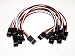 Produktbild 10 Stück Servo Patchkabel 15cm (2x Stecker)