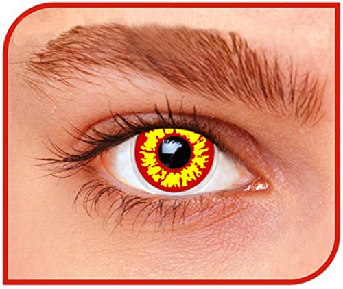 Preisvergleich Produktbild AUVA VISION, KONTAKTLINSEN RED WOLF