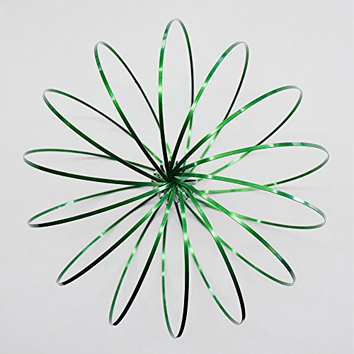 Flow Ring Green Color Magic 3D Arm Slinky Toroflux Spinner Dynamic Toy UK Seller