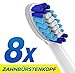 Produktbild CARETIST Pulsonic Ersatzbürsten kompatibel mit Oral-B Pulsonic elektrischen Zahnbürsten, 8 Stück. Pulsonic Zahnbürstenaufsätze ist voll kompatibel mit Braun Oral-B Pulsonic Slim Elektrische Schallzahnbürste
