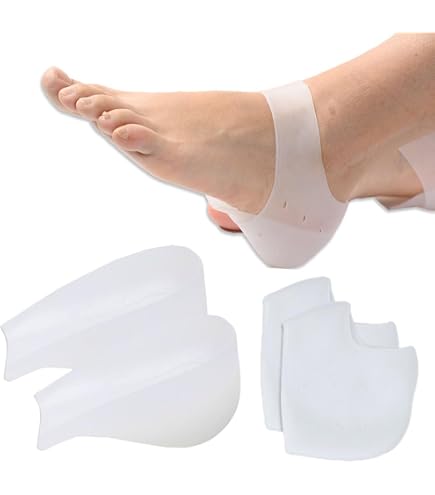 Alzatacco Silicone Soletta Plantare 5 Cm Invisibile Alza Tacco Altezza - 3