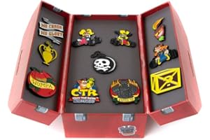 TUBBZ Crash Team Racing Nitro-Fueled Toolbox Pin Set NS1609 Multi One Size