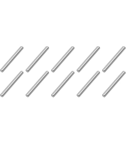 XYWHPGV 10 Pz 8mm x 10mm Spina di riferimento 304 In Acciaio Inox Legno Letto a Castello Spine di riferimento Mensola Pioli Ripiani di Supporto Tono Argento(b71cd d94b9 78067 6a5c1 01bc7 3d5f2