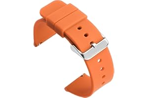 Shieranlee Quickfit Armband, Silikon Kompatibel mit 12MM 14MM 16MM 18MM 19MM 20MM 21mm 22MM 24MM Watchband Watch Strap