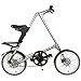 Produktbild Falt Fahrrad Strida EVO 18 Zoll 3S in Farbe Silver brush