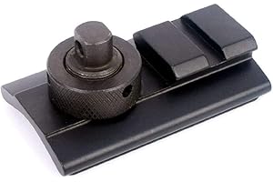 OAREA Tactical Airsoft Rifle Hunting Shooting Bipod Weaver Rail Sling Stud Swivel Picatinny Slot Adaptor 20mm Bipod Adapter