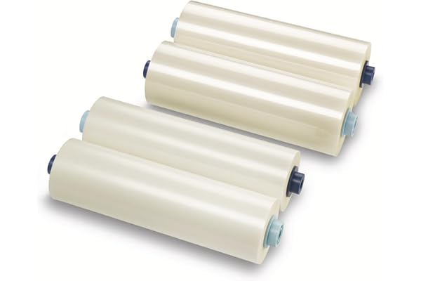 GBC 3400927EZ Rouleau de Film de Plastification 305 mm x 75 m 2 x 75 Microns Brillant
