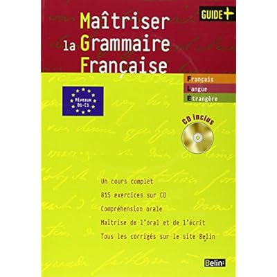 Maitriser La Grammaire Francaise Grammaire Pour Etudiants De Fle Fls Pdf Download Sunilosbeorn