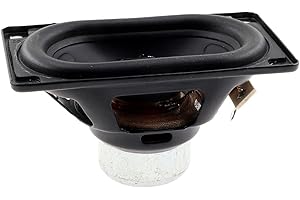 Yisawroy Haut-parleur rectangulaire à aimant interne 45 x 80 mm 4Ω 20 W DIY klaxon de remplacement pour Flip 5 6 basses puissantes et puissantes