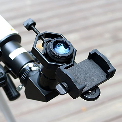 Svbony Universale Smartphone Adattatore per Microscopio Binoculare/Telescopio Monoculare con iPhone 7/7Plus/6/6S Samsung Galaxy S7/S6/ LG e Altro