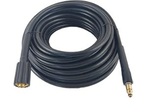 AIM Tools 5M/16FT Manguera de Lavado de Alta Presión Compatible con Nilfisk Hidrolimpiadora, Manguera de Repuesto para Máquina de Lavado a Chorro para Limpieza de Coche y Jardín 171329