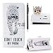 Produktbild SKYXD für Samsung Galaxy S7 Hülle Leder Leopard Muster Folio Klappbar Handy Tasche Schutzhülle [Magnet / Brieftasche Kartenfach / Standfunktion] Klapphülle mit [Handyanhänger + Eingabestift] Zubehör Set für Samsung Galaxy S7 G930F Case Bookstyle Flip Leather Cover With [Stylus and Dust Plug]
