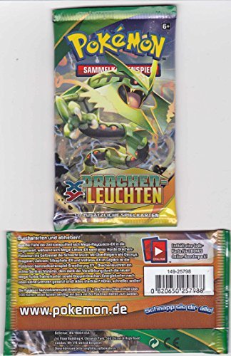 Preisvergleich Produktbild Pokemon XY06 Drachenleuchten Booster