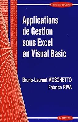Economica Applications de gestion sous Excel en Visual Basic