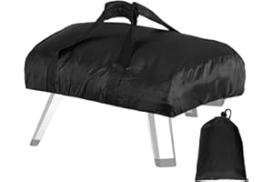 JETHMA Pizza Oven Cover Compatible for Ooni Koda 12 and 16, Portable Pizza Oven Cover, 420D Oxford Fabric Waterproof Pizza Oven Cover Heavy Duty Weather Res (L(30 * 23.5 * 8.5 inch))
