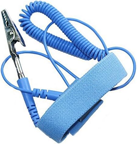 Winrembrandt Anti-Static Adjustable Elastic Wrist Strap with Grounding Wire
