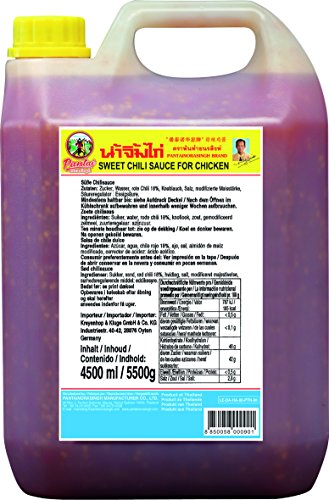 Pantai Salsa de Chile Dulce para Pollo - Paquete de 3 x 4500 ml - Total: 13500 ml