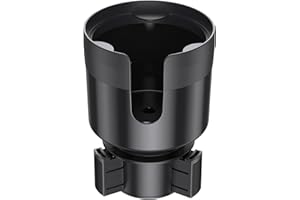 PengGengA Adaptateur Extensible pour Porte-gobelet de Voiture avec Base Réglable et Dessous de Verre pour la Plupart des Porte-gobelets de Voiture