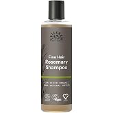 Urtekram Rosemary Shampoo for Fine Hair - Certified Organic Vegan Shampoo, Nourishing and Strengthening Formula, Aloe Vera an
