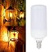 Produktbild Kreema E14 LED Flammenemulation Licht Feuer Effekt Glühbirne Flimmern Beleuchtung für Weihnachten Halloween Urlaub Party Decor