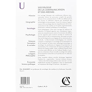 Sociologie de la communication et des médias. 3e édition Livre en Ligne - Telecharger Ebook