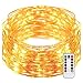 Produktbild Lichterkette batteriebetrieben B-right 20M 200 LED Lichterkette warmweiß Fernbedienung, Lichterkette batterie, Innen und Außen Lichterkette Kupferdraht, Weihnachtsbeleuchtung für Zimmer Hochzeit