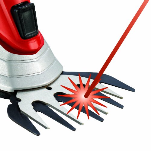Einhell Akku Gras- und Strauchschere GE-CG 7,2 Li (7,2 V/1300 mAh, max. 85 min Betriebszeit, Schnittbreite Grasmesser/Strauchmesser 85/130 mm) - 3