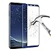 Produktbild Samsung Galaxy S8 schutzfolie, Vitutech 3D Full Coverage Galaxy S8 Glass Panzerglas Gehärteter Displayschutzfolie Anti-Kratz Displayschutzfolie Schutzfolie Screen Protector Für Samsung Galaxy S8 - Blau