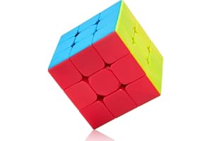 Mumoobear 3x3x3 Speed Cube - Fast Smooth Stickerless Magic Puzzle Toy | Stickerless Frosted Surface; Fast & Smooth Turning; Anti-Pop Structure; Adjustable Tension; For Kids, Adults & Professionals