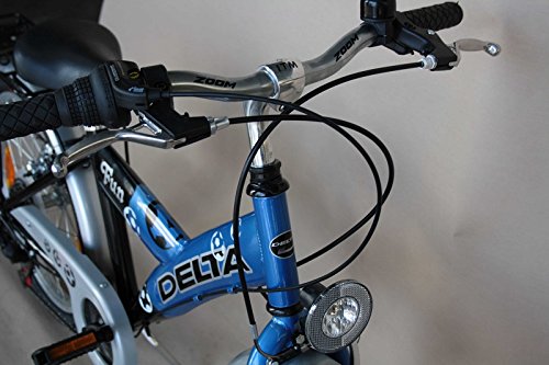 Kinderfahrrad 20 Zoll DELTA Fahrrad Shimano 6 Gang Kettenschaltung StVZO tauglich Blau/Schwarz - 2